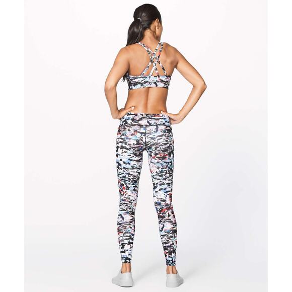 Lululemon Wunder Under Low Rise Tight Full-On Luxtreme Culture Clash Size 8 - Picture 8 of 12